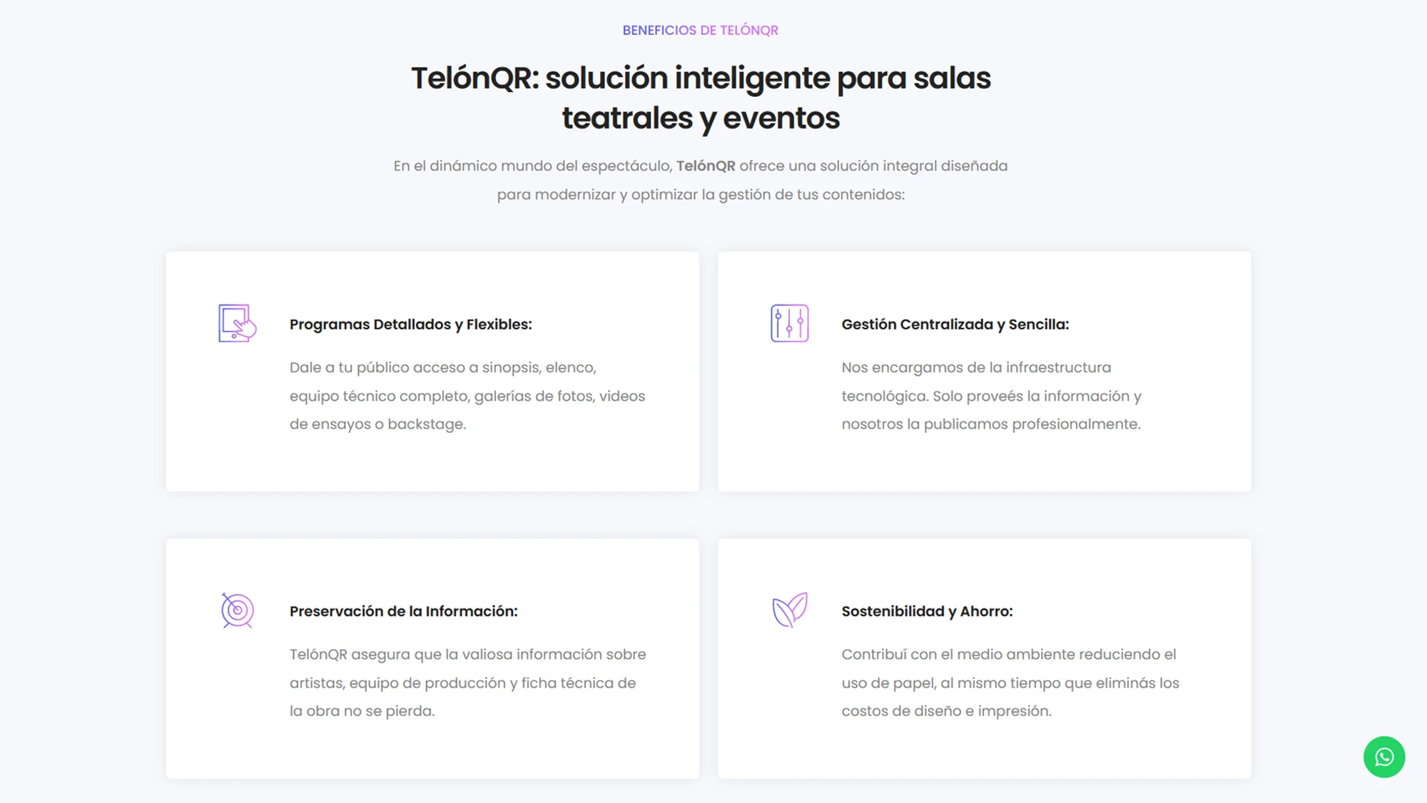 Telón QR