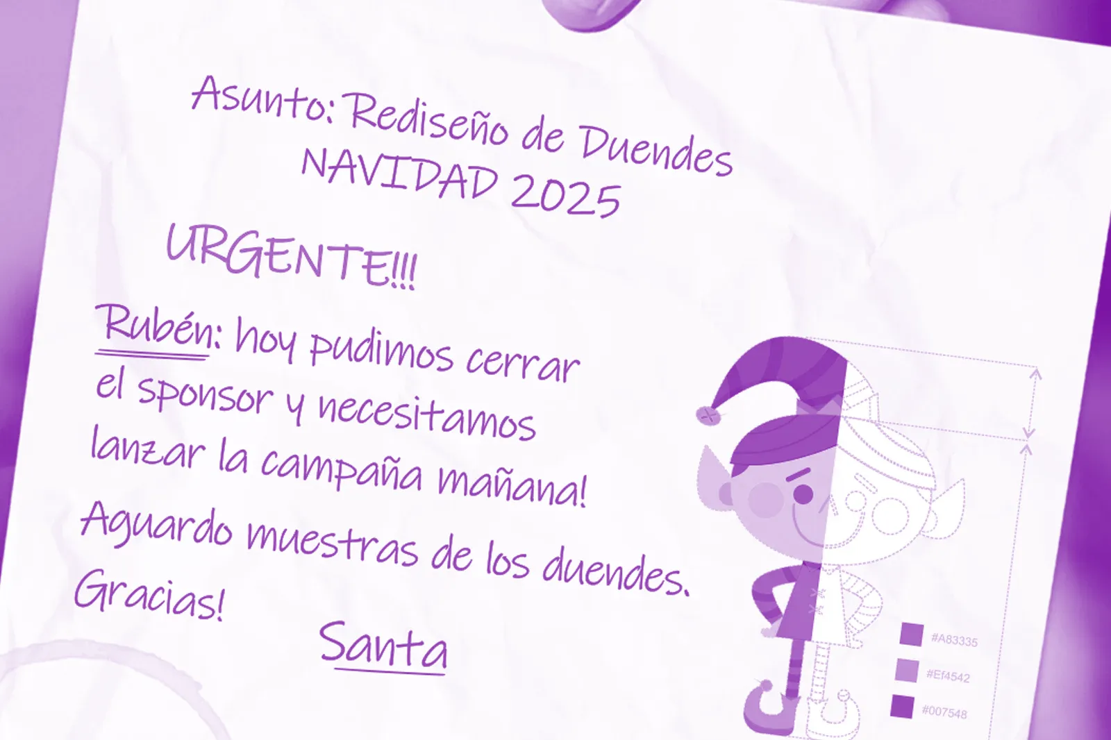 Saludo Navidad